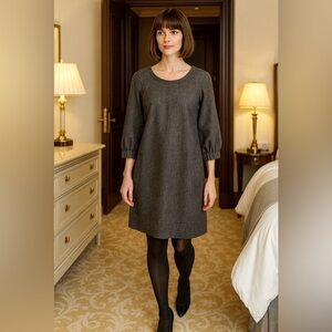 🆕Wilfred grey dress, back buttons length of dress, pockets, elastic cuffs 🩶🩶